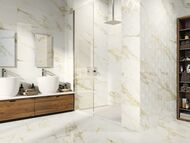 Плитка настенная Baldocer Adaggio Flash Gold Rect (400х1200) кремовая (кв.м.)