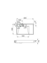 �������� Aquaton ���� 80 1A72113KRW210 800x500x138�� �� ������ ������� ��� ���������� ������, ������