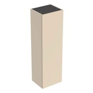 Пенал подвесной Geberit Smyle Square (360х299х1180) 1 дверца, песочный глянец 500.361.JL.1