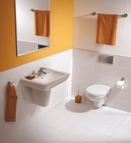 Унитаз подвесной Ideal Standard EUROVIT 370х525 безободковый, сиденье-микролифт K881201