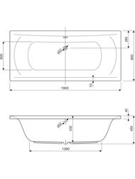 ����� ��������� CEZARES ARENA 190�90 ������������� ARENA-190-90-45