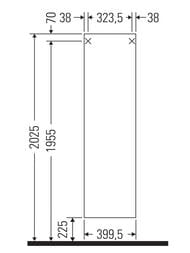 ����� Duravit DuraStyle (400�1800�360) ����� �����, ���� ����� ������� DS1229L1818