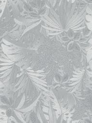 Обои виниловые на флизелине Marburg Botanica 33001 (1,06х10,05) листья, серые (рул.)