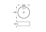 �������� ��������� ������� 400�400�165 ���� ��������� ��� ����, ����� ���. AQ5118-MW