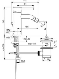    Ideal Standard CERALINE BC197XG ,  ,  