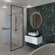 Тумба под раковину La Fenice Cubo Bianco 80 см (776х469х350) белая матовая FNC-01-CUB-B-80
