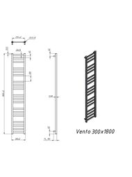 GROTA VENTO ����������������� "�������" ������������� 300x1800 �����, 600��