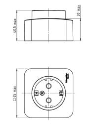 ������� Systeme Electric BLANCA � �����������, ��� ������, (������), 16�, 250�, ����� BLNRA110115