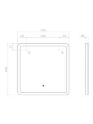 ������� VIGO Wing Classic 600 (600�600) LED, ������������� ������