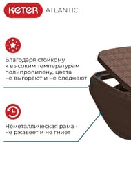  KETER ATLANTIC (197x74x36), 