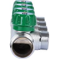 Коллектор регулирующий STOUT 1", 4 отвода 3/4"ЕК SMB-6850-013404