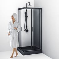 ������� ���������� AM.PM Gem Square Slide 90x90, ������ ����������, ������� ���. ���. W90G-403-090BT