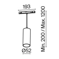 Трековый подвесной светильник Maytoni Focus LED (Фокус ЛЭД) TR041-4-12WTW-DD-W Exility 2700-6000K 12Вт 36° Dim Dali1, IP20, белый — изображение 11