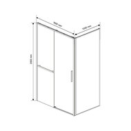 ������� ������ Vincea Slim Soft 1000x2000x1000 VSR-1SS1010CL ���������� x���