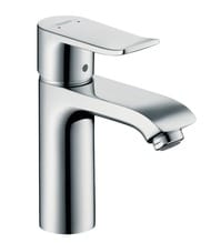 Смеситель Hansgrohe Metris 31084000 для умывальника с фиксированным изливом, без донного клапана