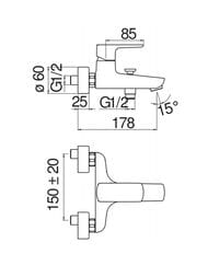 ��������� NOBILI ACQUAVIVA ��� �����/����, ���������, �������������, ����� ������� VV103110/1WM