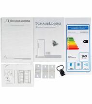 Холодильник Schaub Lorenz SLU S305GE (595х650х1860) однокамерный, NoFrost, нерж. сталь