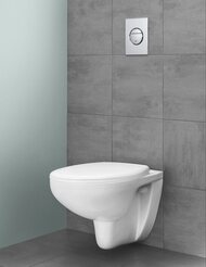 Клавиша смыва Grohe Nova Cosmopolitan S  37601DC0 130х172мм, суперсталь