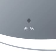 %Зеркало AM.PM (650х650 мм) сложной формы с контурной LED-подсветкой, ИК- сенсором  M8FMOX0651WGS