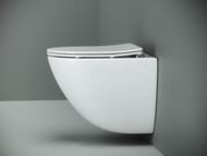%Унитаз подвесной Ceramicanova Mono 500х360х350 безободковый, сиденье микролифт, крепеж, CN1905