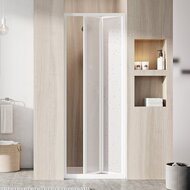 Душевая дверь RAVAK SUPERNOVA SDZ2-70 (670-710х1850) складная двухстворчатая, полистирол,белый+Pearl