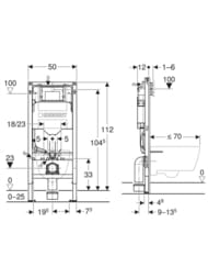 GEBERIT Duofix    ,  ., 112 111.950.00.6