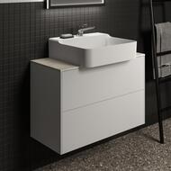 ���������� ��� ����� 80 Ideal Standard CONCA (800x373x6) ������������, �alacatta marble T4345DH