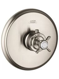 Смеситель Axor Montreux 16815820  Highflow термостатический, внешняя часть, шлиф никель — миниатюра 1