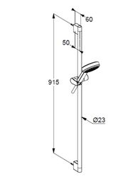 ������� �������� KLUDI sDIVE �����, �����, ������ 900 ��, ���� 6891005-00