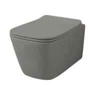 Унитаз подвесной ArtCeram А16 360х525х290 безободковый, grigio oliva(оливковый серый) ASV003 15 00