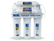 ГЕЙЗЕР Престиж-М Фильтр, обратный осмос, с минерализатором, с баком 7,6л, кран 7 двойной, арт.20011