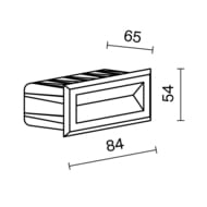 ��������� ��� ������� Maytoni Bosca (�����) O045SL-L3W3K, 3000� 3�� IP 65, �����