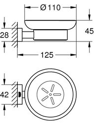  Grohe Essentials Cube ,  ,  , :  40754001