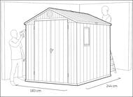  KETER DARWIN 6*8 (189x243x218)  17210355