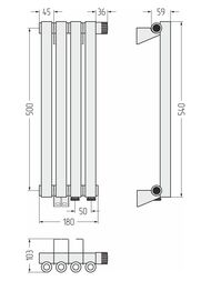  -0   500180 (4 ) ., EU50  , 3/4", 00-0321-5004