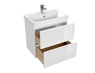 Тумба под раковину подвесная Cersanit MODUO 60 для MODUO SLIM 60 (570х585х375 мм.)   64125 — изображение 4