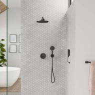 Верхний душ Hansgrohe Croma 280 Air, круглый, 26220670 черный матовый