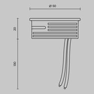 Led ������ Voltega Module LED (������ ���) 7190, 4000K, 7��, 60�, IP20, LED, �����