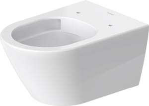 Унитаз подвесной Duravit D-Neo 25770900001 370х540 безободковый, крепеж Durafix, WonderGliss