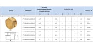 Заглушка STOUT 1/4"Н, никель, арт.SFT-0025-000014
