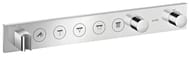 Смеситель Axor ShowerSelect 18358000 для душа, встраиваемый в стену, термостат, 5 потребителей, хром