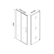 ������� ���������� IDDIS Slide 1200�800�1950 �������������, ������ ����������/������ SLI6BS28i23K