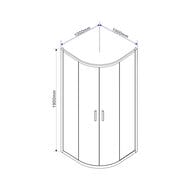 ������� ������ Vincea Garda 1000�1000�1900 ������� ����, �������� ����� VSQ-1G100CH