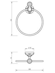 Migliore Cristalia ������������������-������, ������/SWAROVSKI ML.CRS-60.208.BR/16773