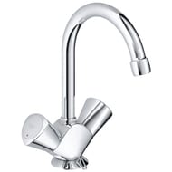 Смеситель Grohe Costa S 21338001 для умывальника на одно отверстие, высокий излив, цепочка