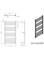 GROTA ESTRO  ""  630x1200 . ., /. . D-1/2"