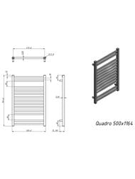 GROTA QUADRO   500x764 .,  (RAL9005)