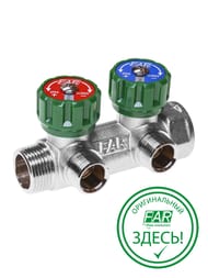 ��������� ������������ FAR 1"�� �� 2 ������ 3/4"�, � ������� �����������, FK 3821 134TP
