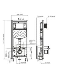    WasserKRAFT Dill   , :  61TLT.010.ME.MG02