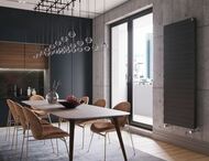 Радиатор биметаллический, 18 секций ROYAL THERMO PianoForte Tower 300 Noir Sable, бок.подкл, черный — изображение 2